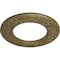 Ekena Millwork Blackthorn Medallion (Canopies up to 7 1/2"), 13 3/8"OD x 7 1/2"ID x 3/4"P, Mississippi Mud Crackle CM13BLMMC - alternate 2